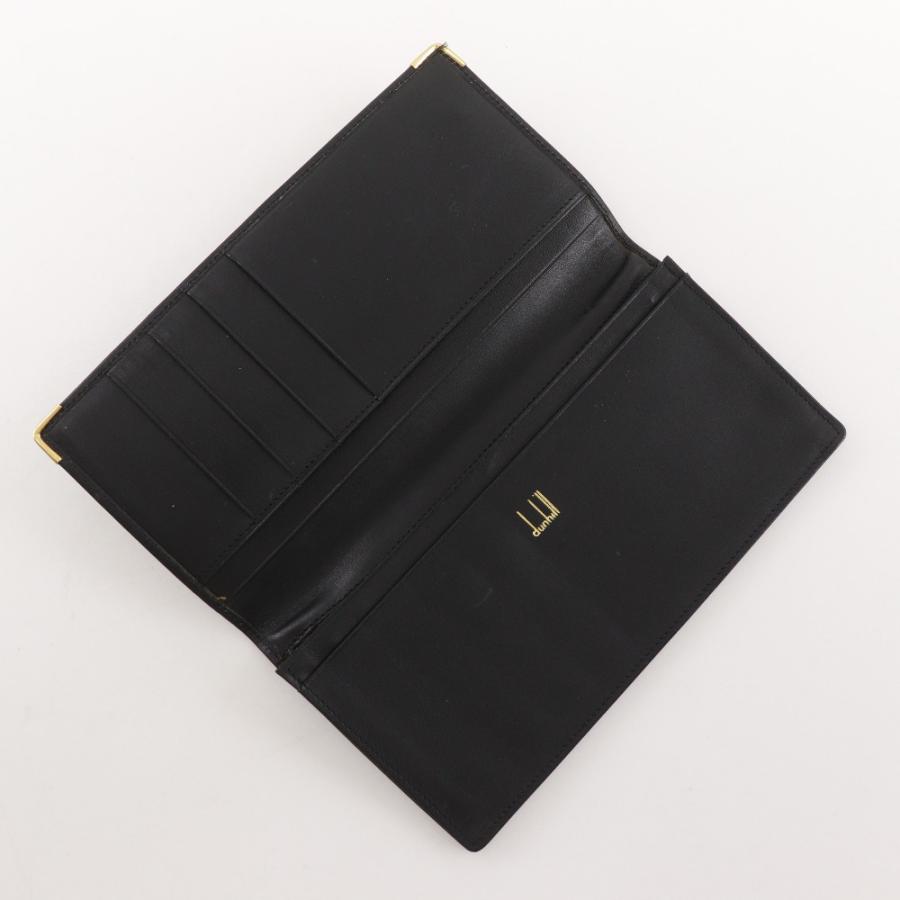 dunhill（ダンヒル） 長財布 カーフ 黒 メンズ【M220125002】中古