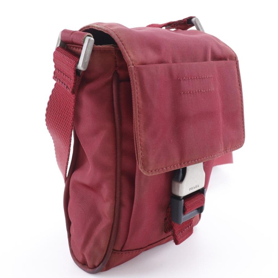 【PRADA】プラダ 2WAYウエストバッグ MV583 ナイロン CERISE 赤 レディース ショルダーバッグ PRADA（プラダ） 2WAYウエストバッグ MV583 ショルダーバッグ ナイロン