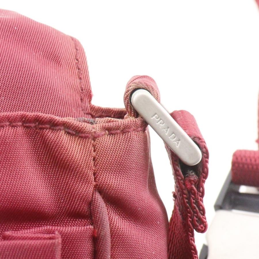 【PRADA】プラダ 2WAYウエストバッグ MV583 ナイロン CERISE 赤 レディース ショルダーバッグ PRADA（プラダ） 2WAYウエストバッグ MV583 ショルダーバッグ ナイロン