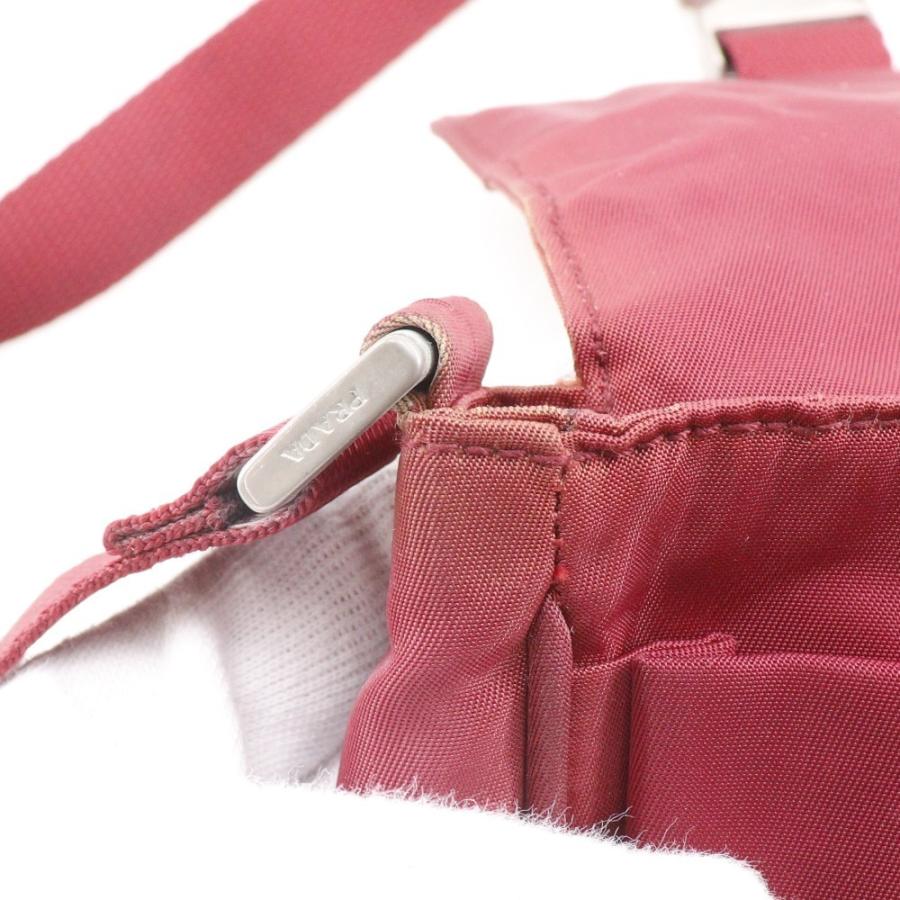 【PRADA】プラダ 2WAYウエストバッグ MV583 ナイロン CERISE 赤 レディース ショルダーバッグ PRADA（プラダ） 2WAYウエストバッグ MV583 ショルダーバッグ ナイロン