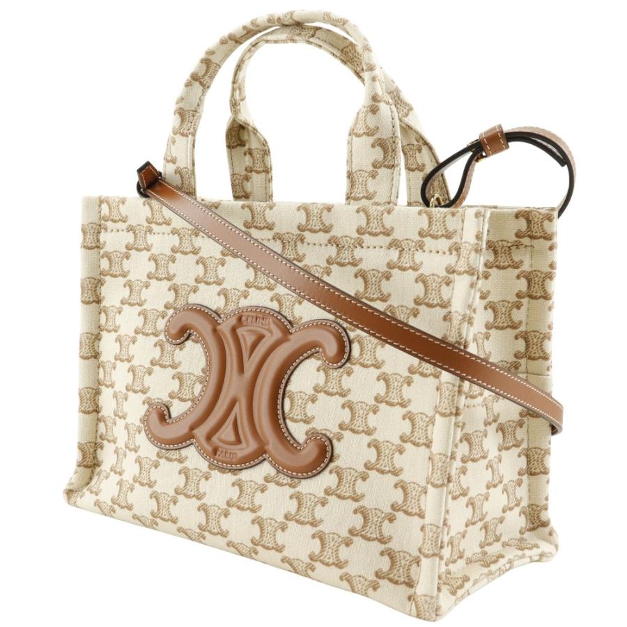 セリーヌ　キャンパス　バッグ　スモール　カバ　ロゴ　トリオンフ CELINE（セリーヌ） Small Cabas Tote Bag スモール カバ トートバッグ