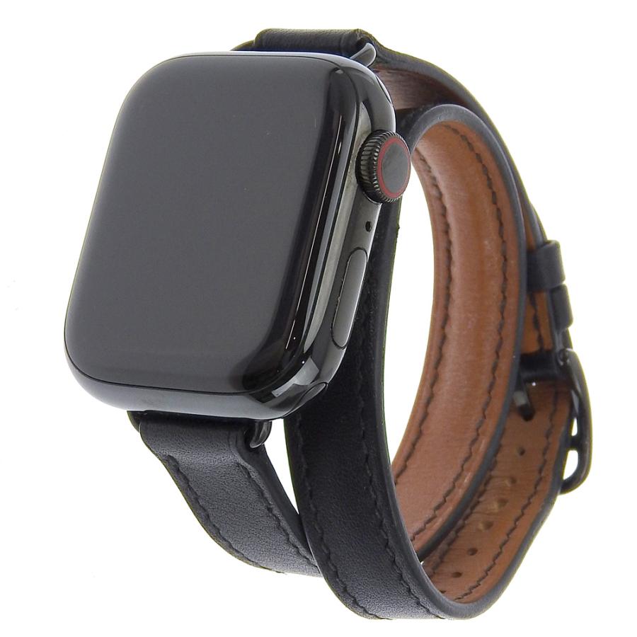 HERMES エルメス アップルウォッチコラボ シリーズ7 GPS WR-50M Z スマートウォッチ デジタル表示 レディース【R112325010】中古の画像