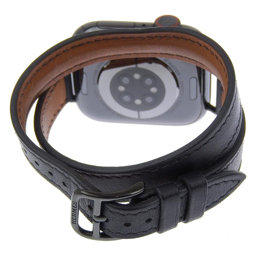 HERMES エルメス アップルウォッチコラボ シリーズ7 GPS WR-50M Z スマートウォッチ デジタル表示 レディース【R112325010】中古の画像