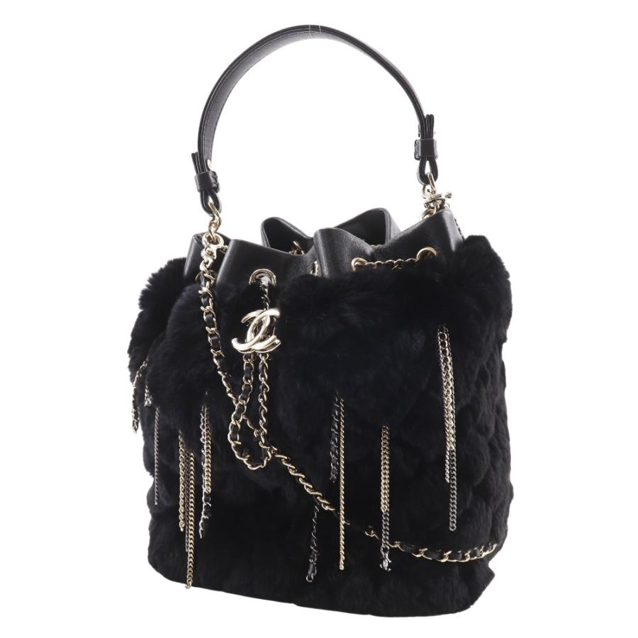 CHANEL（シャネル） チェーンショルダー マトラッセ 巾着 2WAY