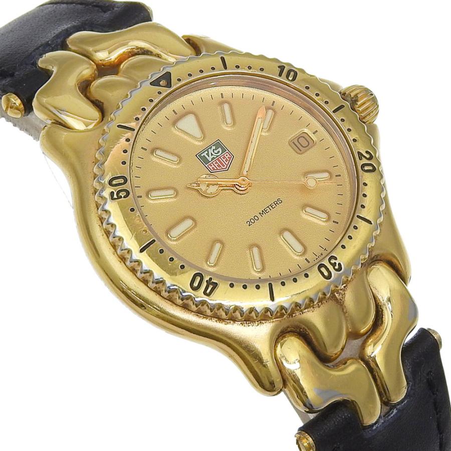 TAG HEUER タグホイヤー セル S94.413C 腕時計 金メッキ クオーツ