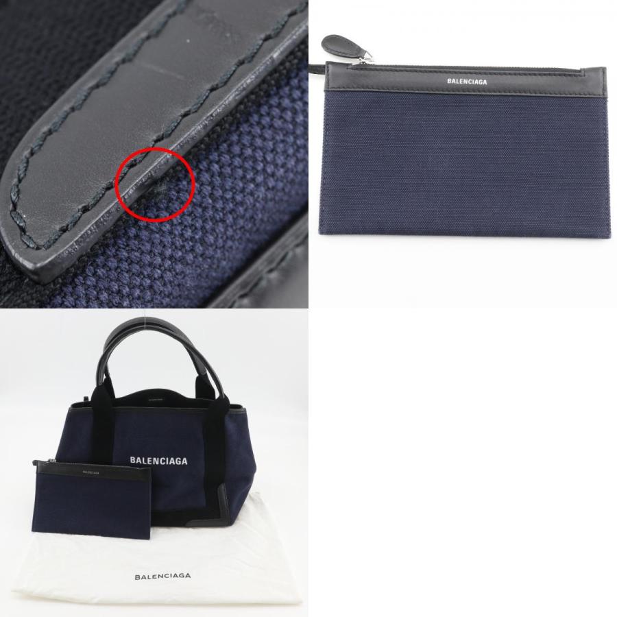 BALENCIAGA（バレンシアガ） ネイビーカバス Sサイズ 339933 トート 