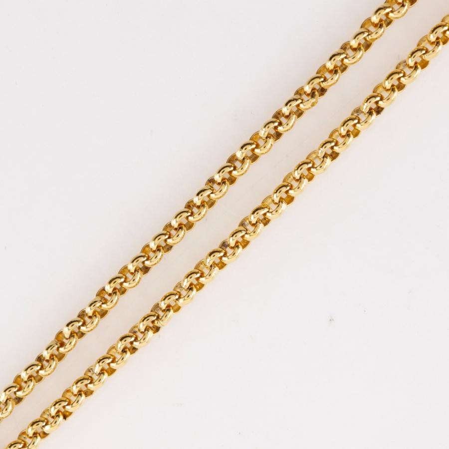 CHANEL シャネル ココマーク ヴィンテージ 95A ネックレス 金メッキ 約83.3g レディース【R141126028】中古の画像