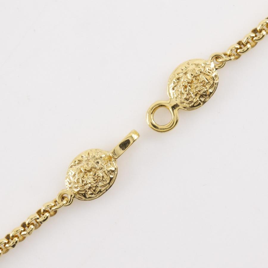 CHANEL シャネル ココマーク ヴィンテージ 95A ネックレス 金メッキ 約83.3g レディース【R141126028】中古の画像
