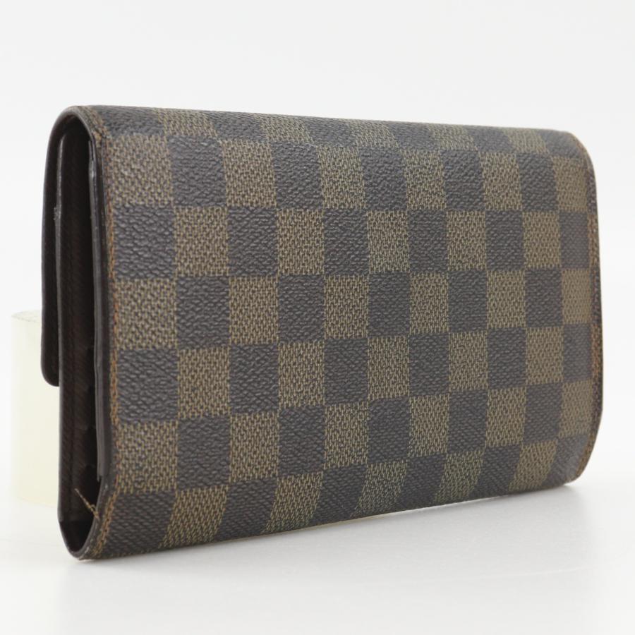 ルイヴィトン ダミエ ポルトトレゾール インターナショナル 三つ折り ウォレット LOUIS VUITTON（ルイ・ヴィトン） ポルトトレゾールインターナショナル