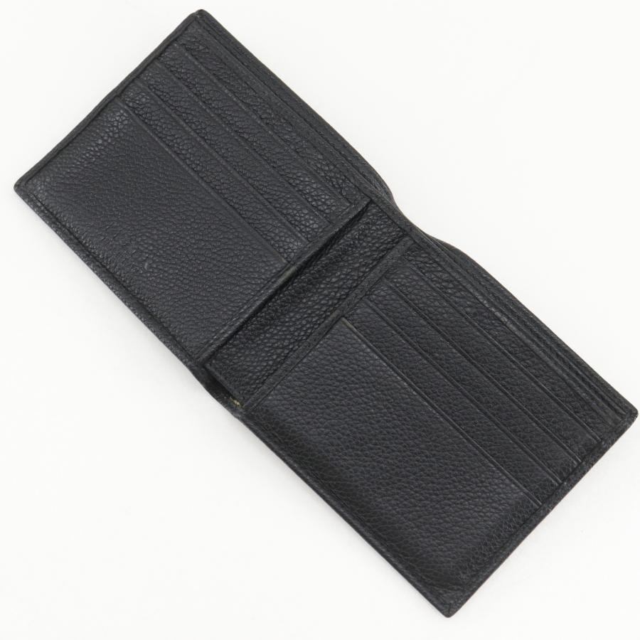 PRADA（プラダ） 2つ折り 2MO513 札入れ レザー NERO 黒 メンズ 