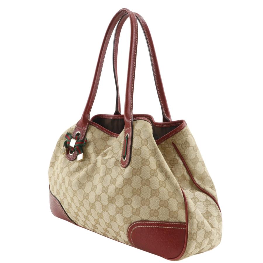 GUCCI（グッチ） プリンシー 163805 トートバッグ GGキャンバス 茶 