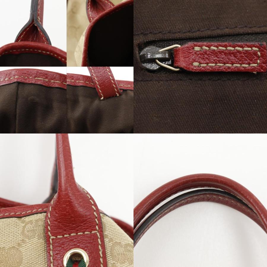 GUCCI（グッチ） プリンシー 163805 トートバッグ GGキャンバス 茶 