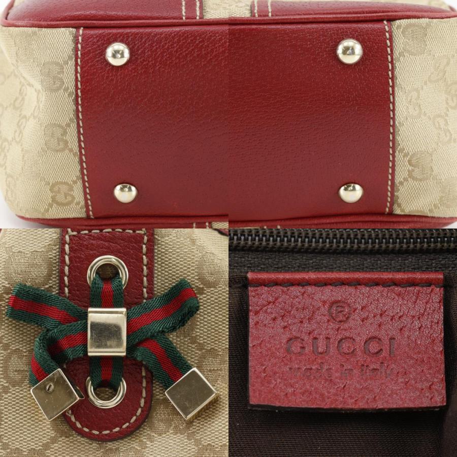 GUCCI（グッチ） プリンシー 163805 トートバッグ GGキャンバス 茶 