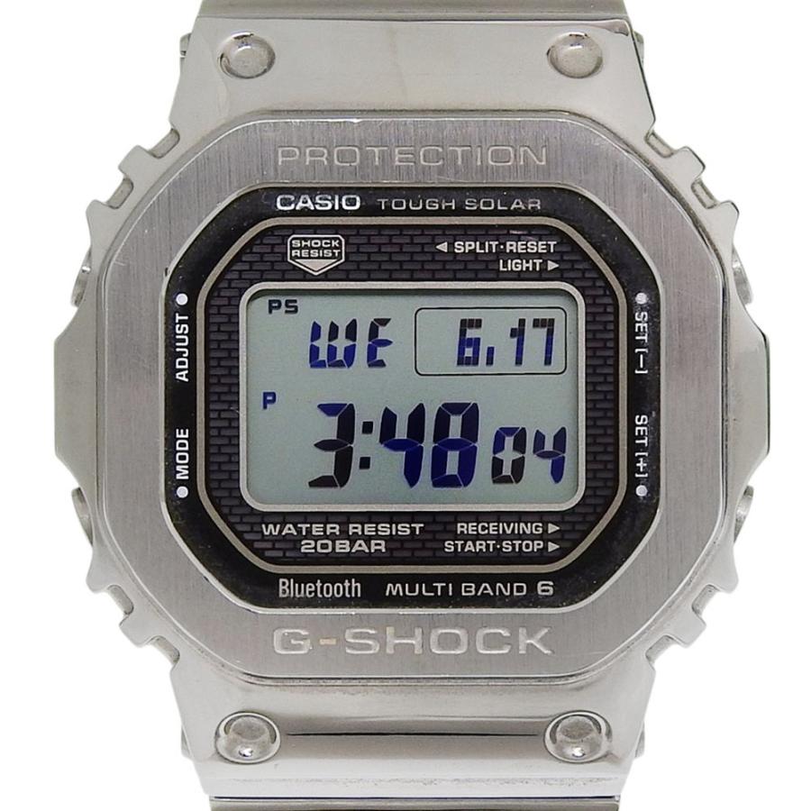 【CASIO】カシオ Gショック G-SHOCK マスターピース GMF-B5000D-1JF ステンレススチール ソーラー電波時計 デジタル表示 メンズ 腕時計 CASIO（カシオ） Gショック G-SHOCK マスターピース GMF-B5000D-1JF