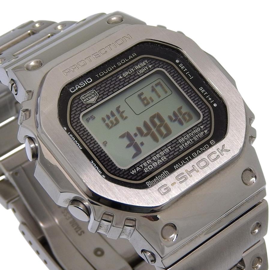 【CASIO】カシオ Gショック G-SHOCK マスターピース GMF-B5000D-1JF ステンレススチール ソーラー電波時計 デジタル表示 メンズ 腕時計 CASIO（カシオ） Gショック G-SHOCK マスターピース GMF-B5000D-1JF