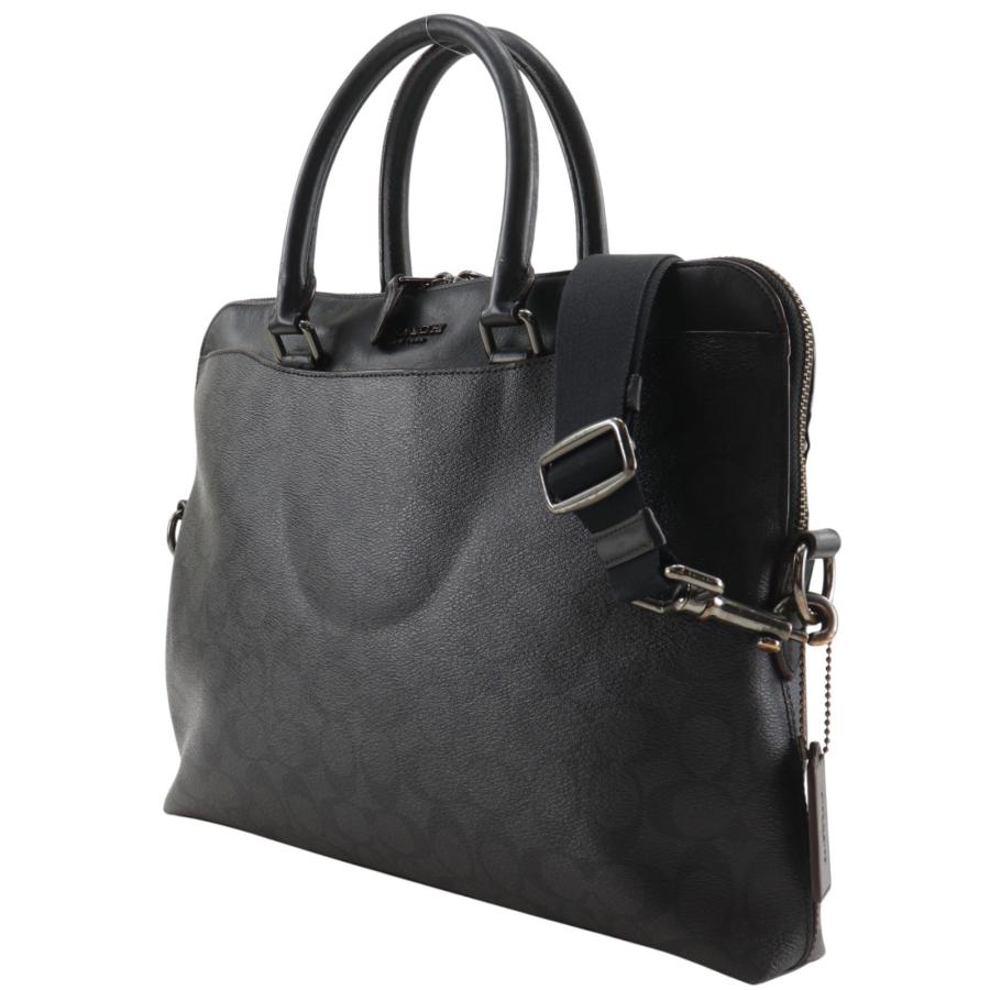 COACH（コーチ） ベケット ポートフォリオ ブリーフ シグネチャー 2WAY 