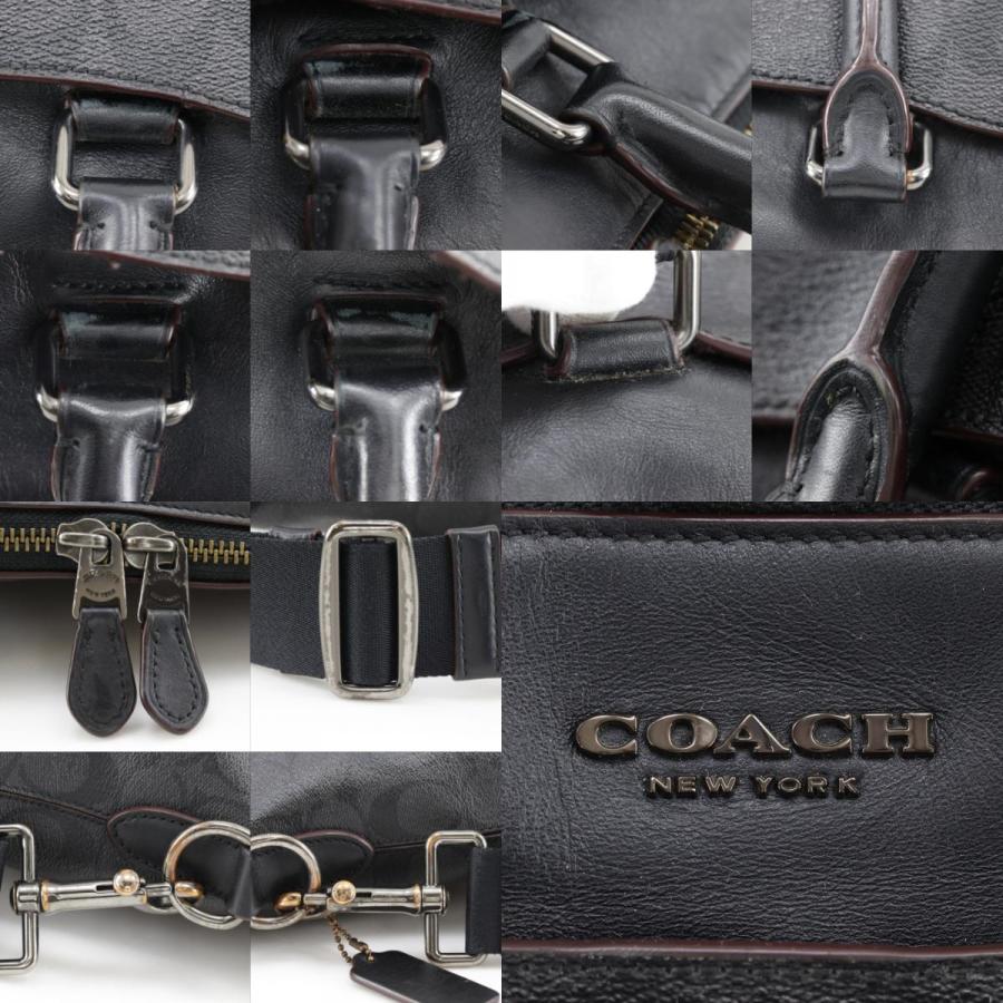 COACH（コーチ） ベケット ポートフォリオ ブリーフ シグネチャー 2WAY 