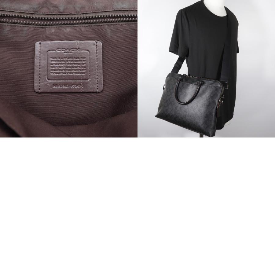 COACH（コーチ） ベケット ポートフォリオ ブリーフ シグネチャー 2WAY 