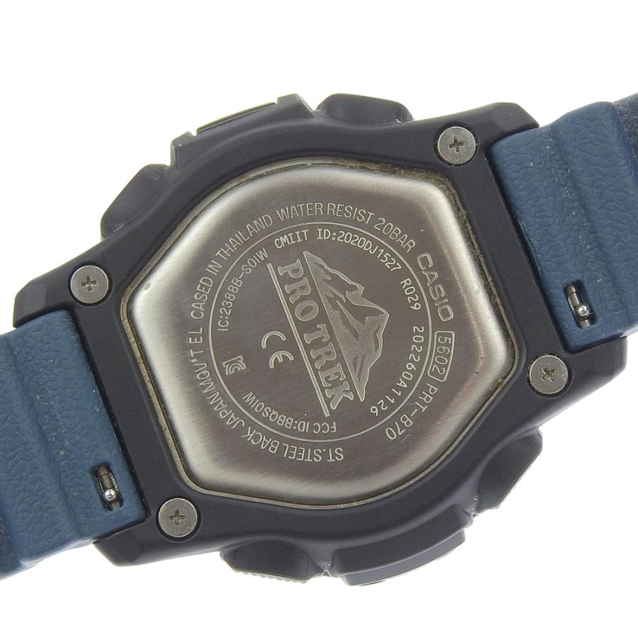 CASIOプロトレック フィッシングタイマー㊚腕時計PRT-B70ほぼ未使用！ CASIO（カシオ） プロトレック アングラーライン フィッシングタイマー