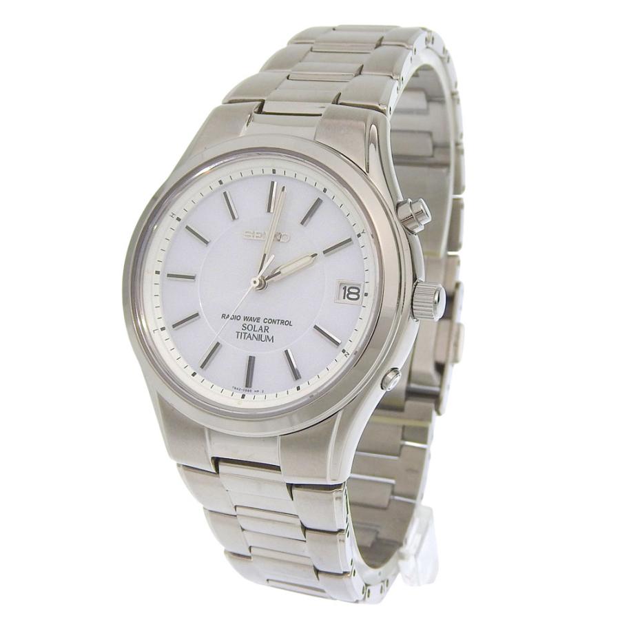 【SEIKO】セイコー スピリット 7B42-0AN0 SBTM111 チタン ソーラー電波時計 アナログ表示 メンズ 白文字盤 腕時計 SEIKO（セイコー） スピリット 7B42-0AN0 SBTM111 腕時計 チタン