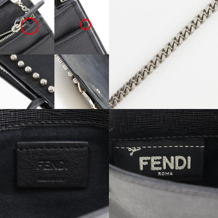 FENDI（フェンディ） カールラガーフェルド ウォレットチェーン 2WAY 