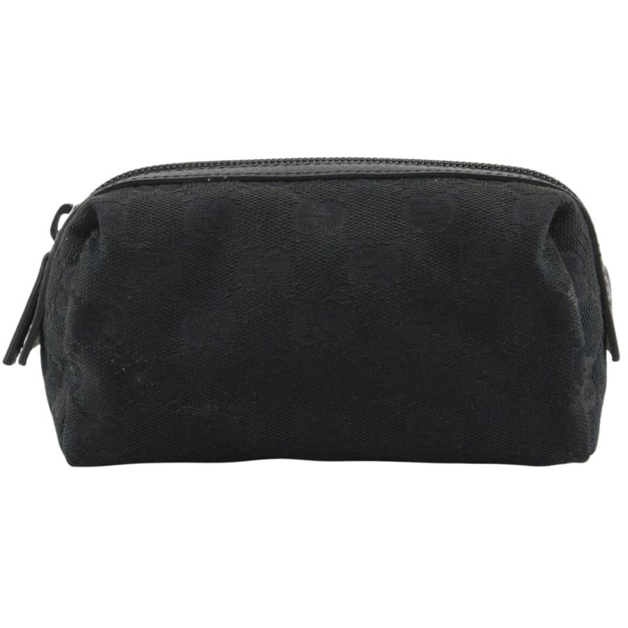 GUCCI（グッチ） 29596 ポーチ GGキャンバス 黒 ユニセックス