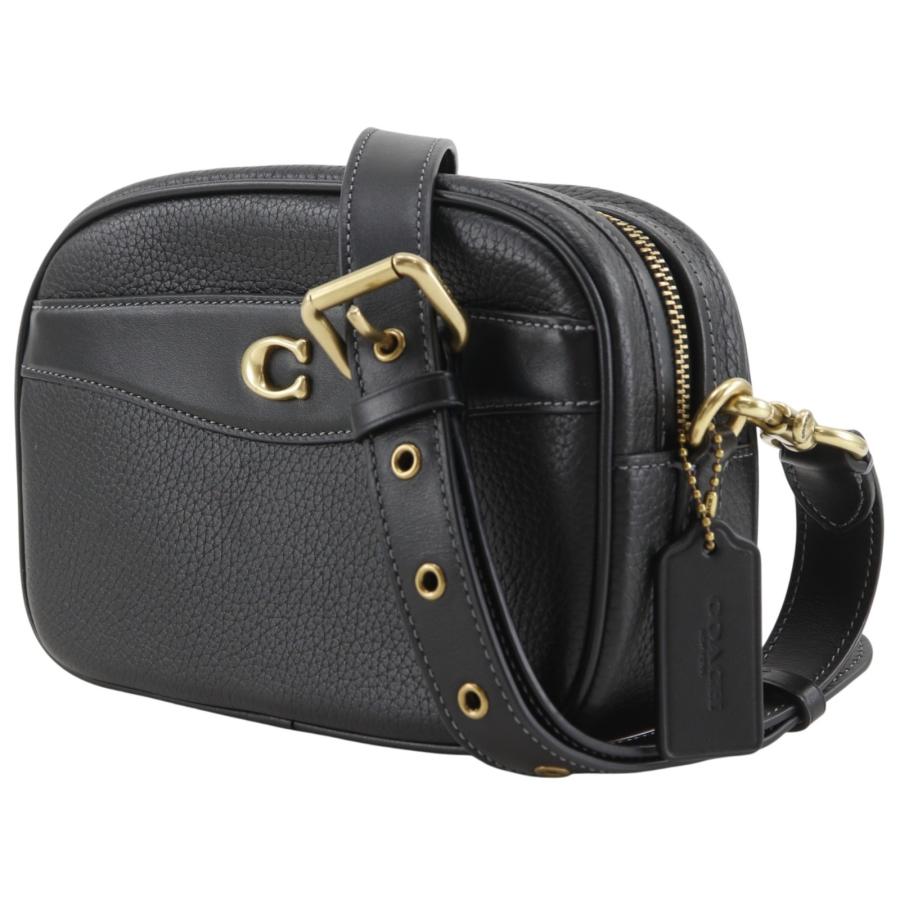 COACH（コーチ） カメラバッグ CC386 ショルダーバッグ レザー 黒 