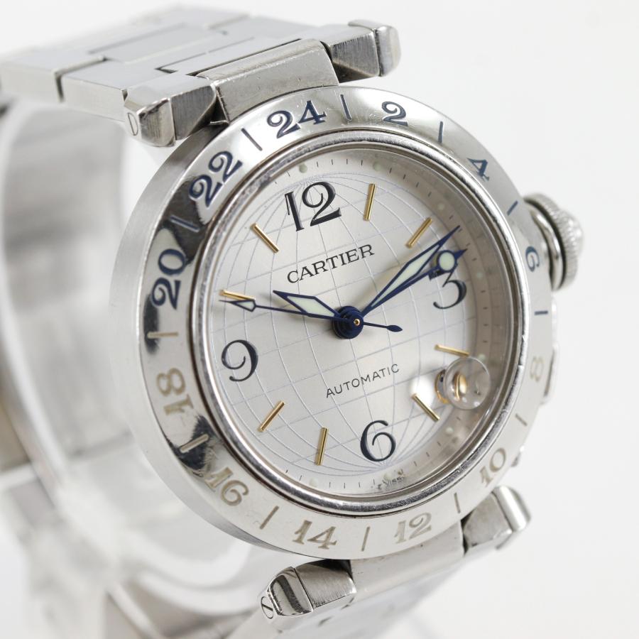 Cartier（カルティエ） パシャC メリディアン GMT W31078M7 腕時計 SS
