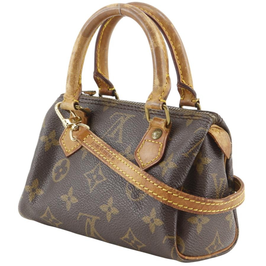 ルイヴィトン　モノグラム　ミニスピーディ　ハンドバッグ　ショルダー　M41534 LOUIS VUITTON（ルイ・ヴィトン） ミニスピーディ 2WAYショルダー