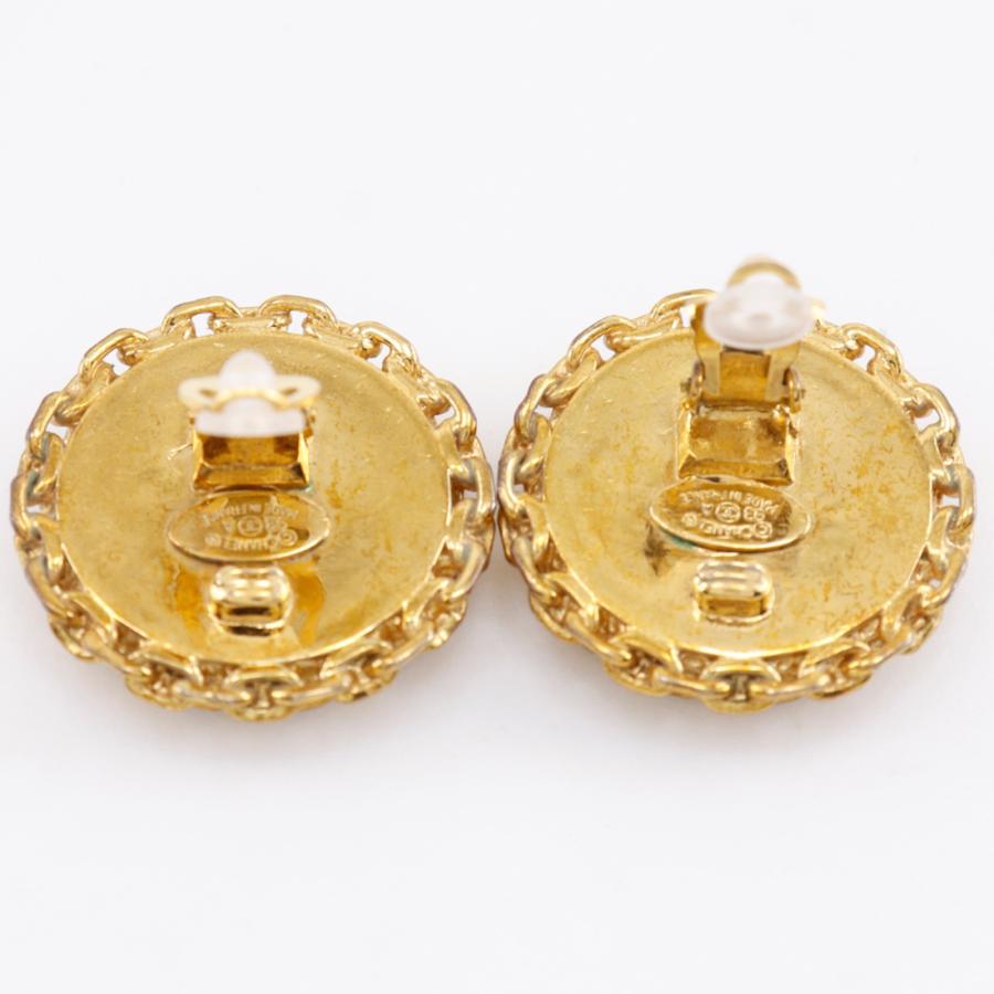 CHANEL（シャネル） ココマーク ヴィンテージ 93A イヤリング 金メッキ 