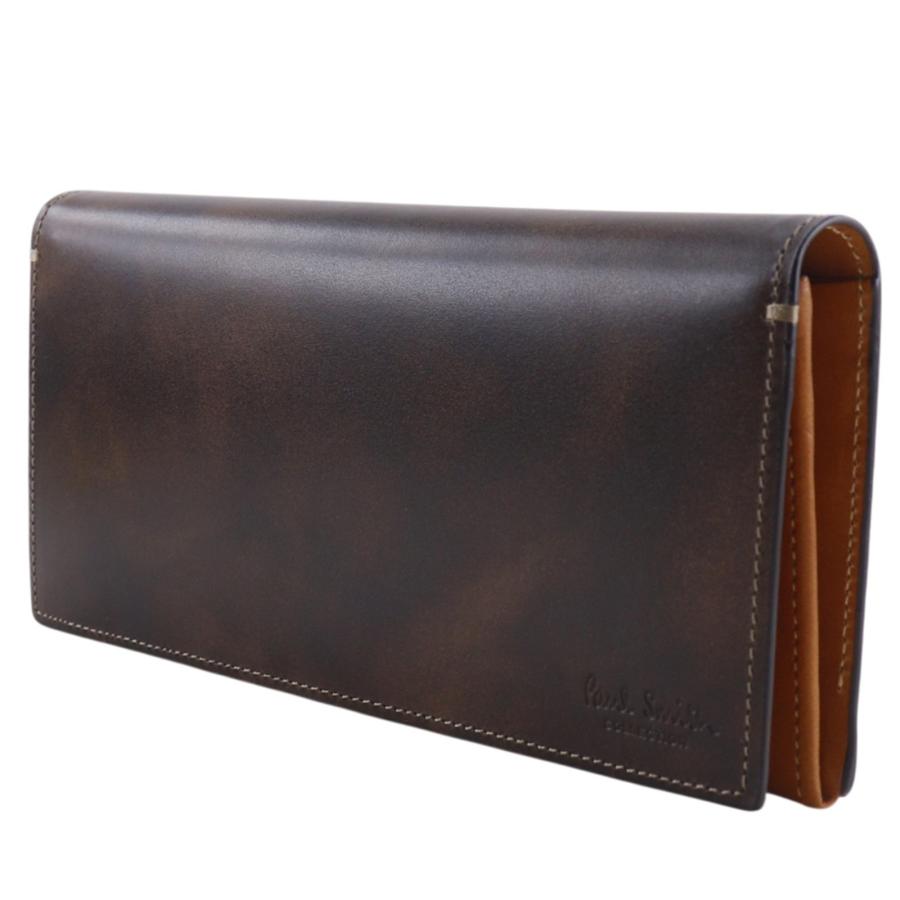 【Paul Smith】ポールスミスコレクション J313N カーフ 茶 メンズ 長財布 Paul Smith ポールスミスコレクション J313N 長財布 カーフ 茶 メンズ