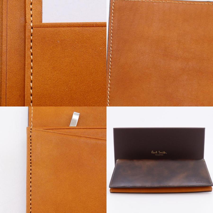 【Paul Smith】ポールスミスコレクション J313N カーフ 茶 メンズ 長財布 Paul Smith ポールスミスコレクション J313N 長財布 カーフ 茶 メンズ