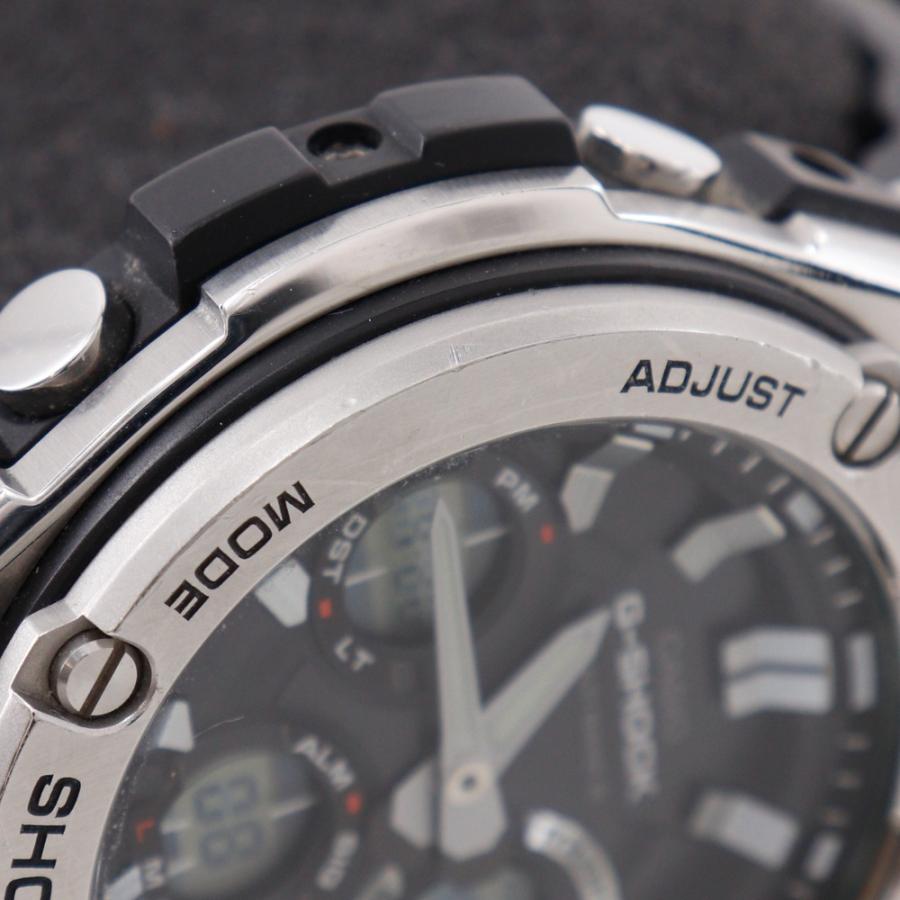 CASIO（カシオ） G-SHOCK GST-W110 腕時計 SS×ラバー ソーラー電波時計