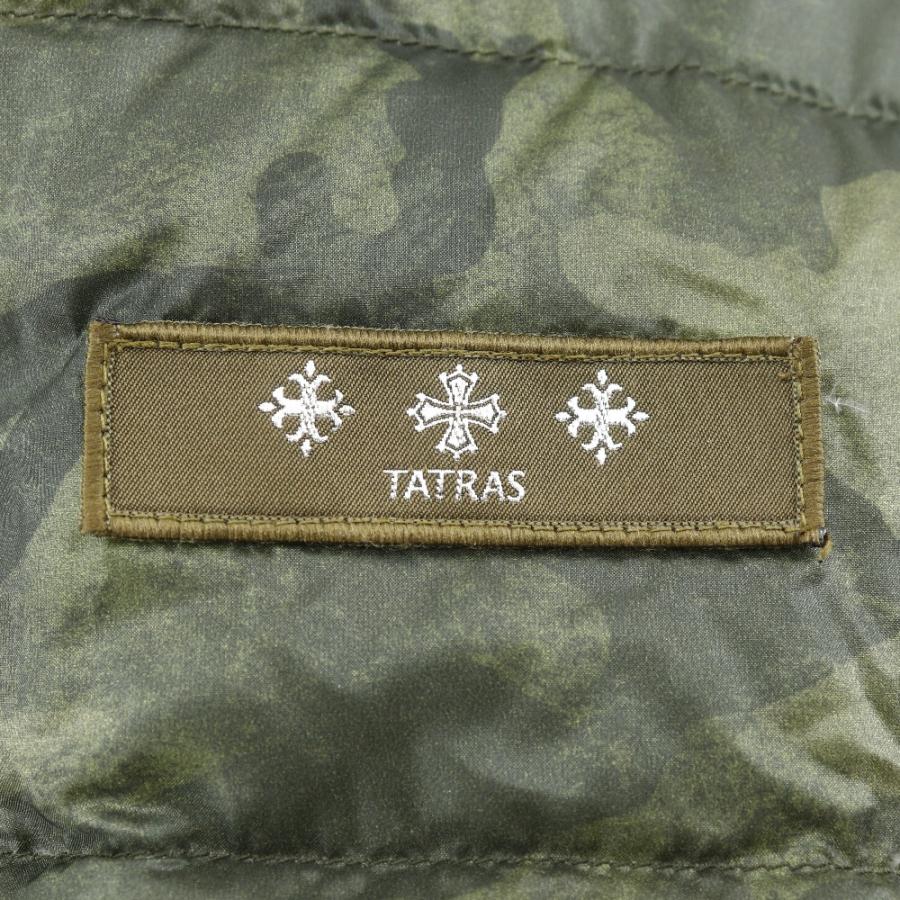 TATRAS タトラス シニュアス カモフラージュ リバーシブル MTK18A485 ダウンジャケット ナイロン カーキ メンズ【R221925003】中古