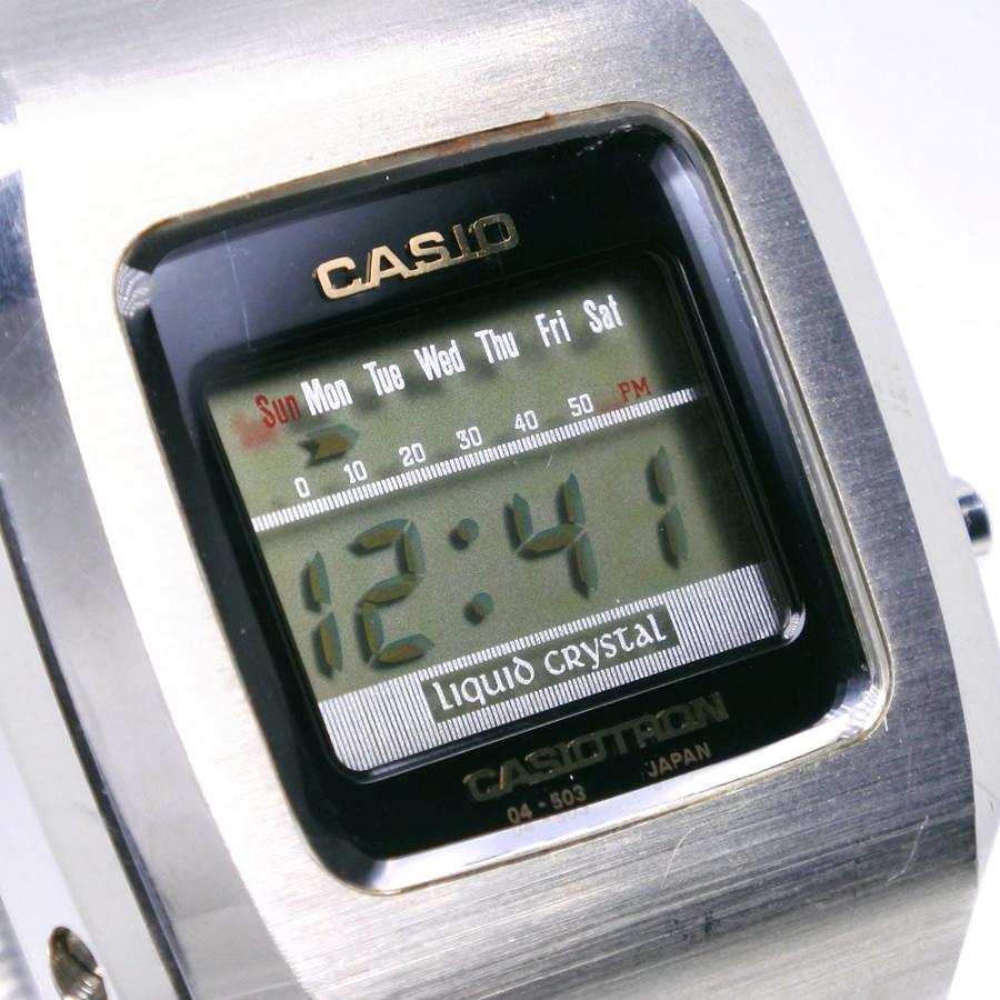 CASIO（カシオ） カシオトロン 04-502 腕時計 SS クオーツ デジタル