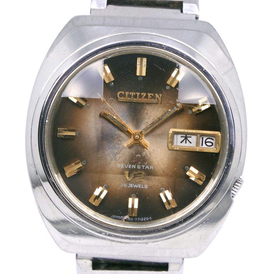 CITIZEN（シチズン） セブンスターV2 7700 腕時計 SS 自動巻き メンズ