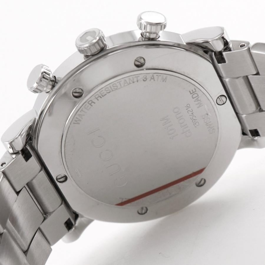 GUCCI（グッチ） Gクロノ 101M 腕時計 SS シルバー クオーツ クロノ
