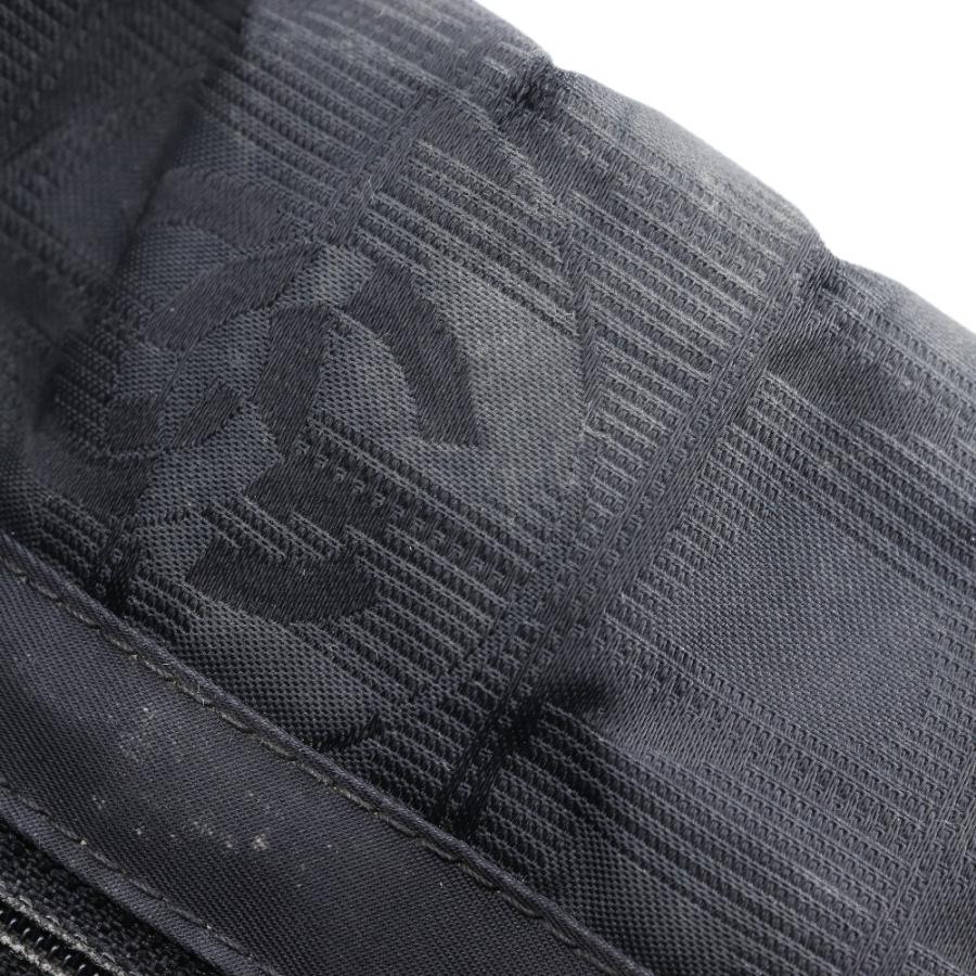 CHANEL シャネル トートMM ニュートラベルライン A15991 トートバッグ ナイロンキャンバス 黒 レディース【S122525450】中古の画像
