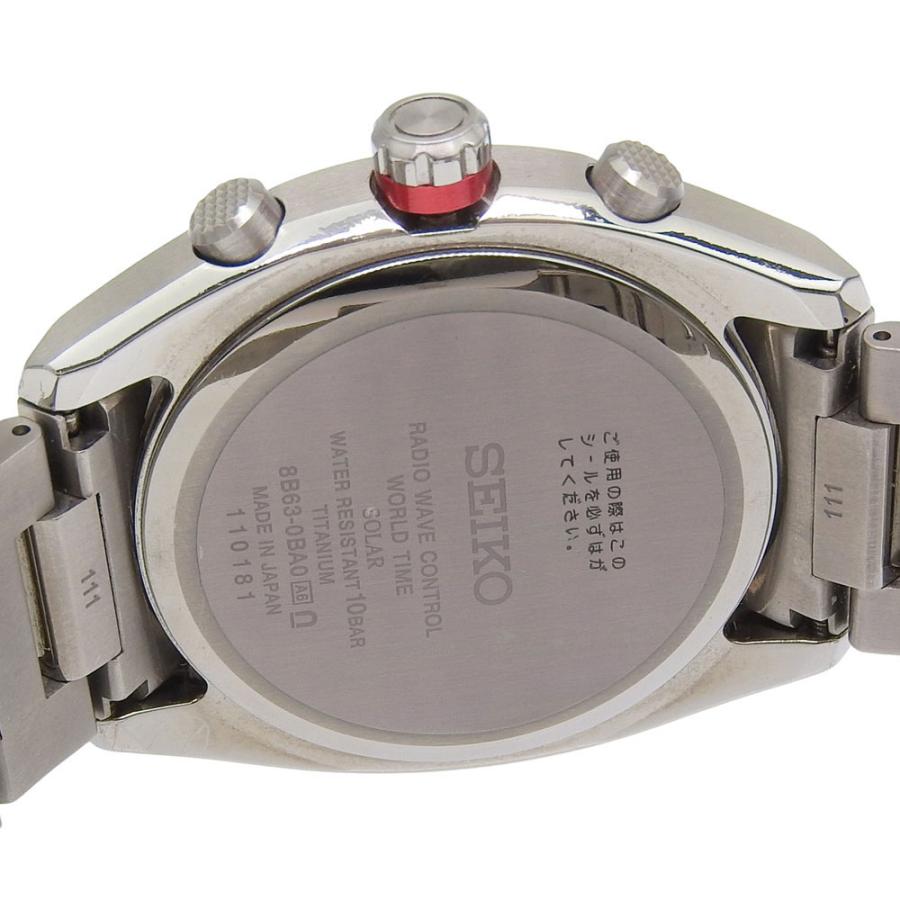 SEIKO（セイコー） アストロン 8B63-0BA0 腕時計 チタン ソーラー電波 