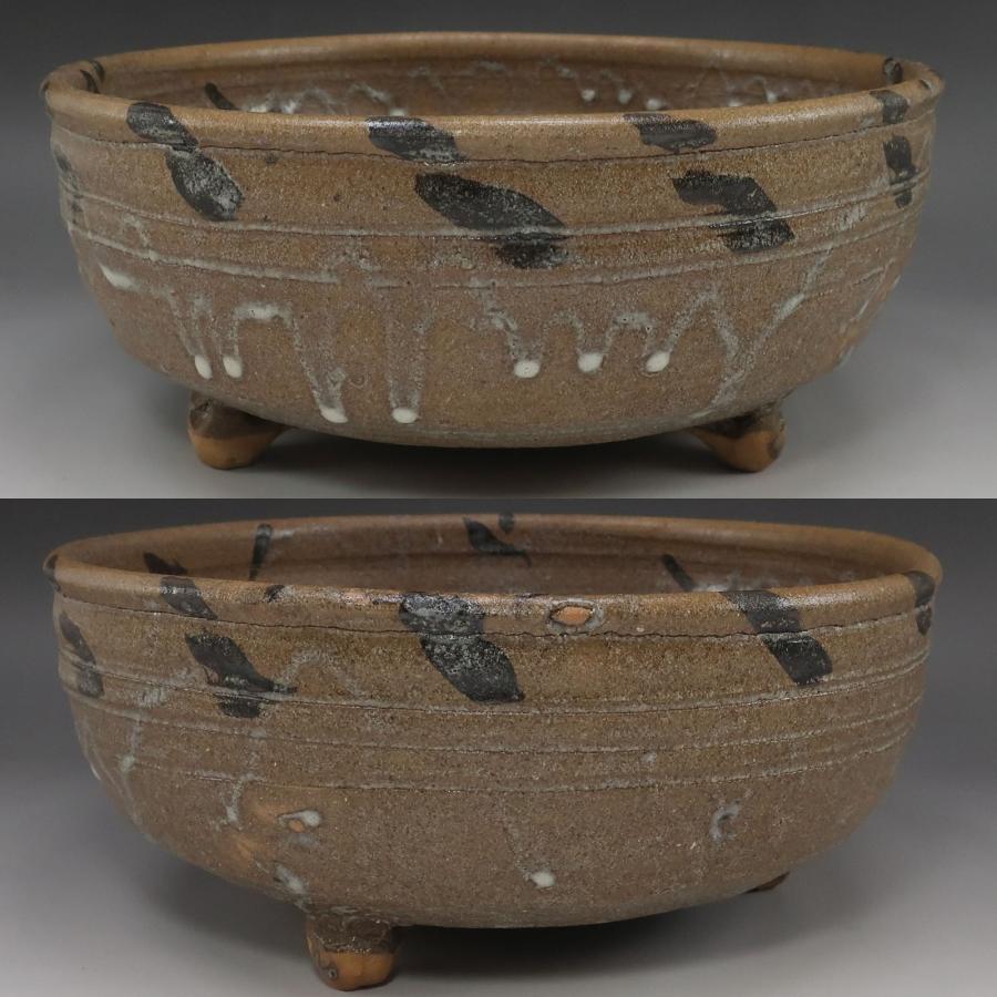 唐津焼 北大路泰嗣 造 唐津鉢 ( 北大路魯山人 孫 ) 骨董品 陶磁器 _