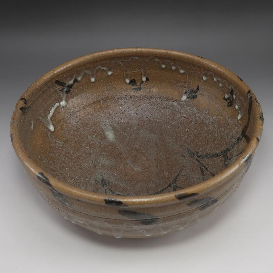 唐津焼 北大路泰嗣 造 唐津鉢 ( 北大路魯山人 孫 ) 骨董品 陶磁器 _