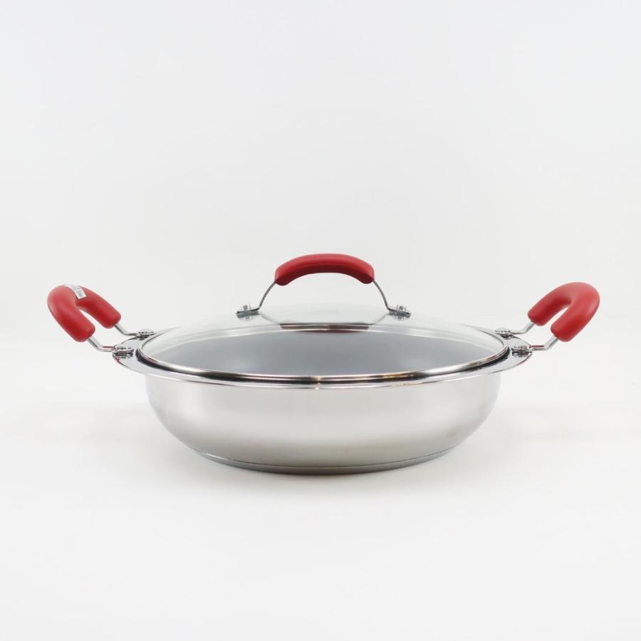 MEYER】マイヤー 蓋付 ホットポット 26cm 両手鍋 ガス/IH対応 【未使用 