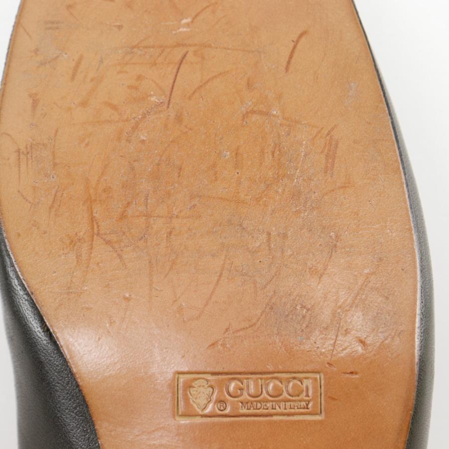GUCCI グッチ ローファー パンプス レザー 茶 レディース【S132725770】中古_9