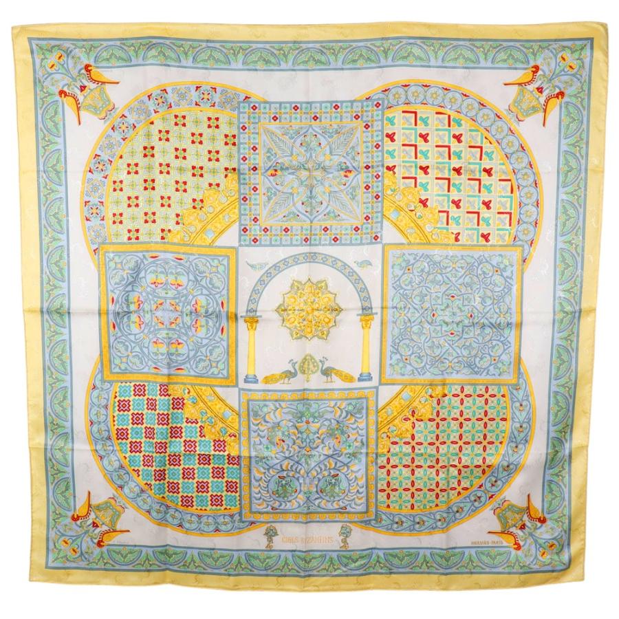 HERMES（エルメス） カレ90 CIELS BYZANTINS ビザンチンの空 スカーフ