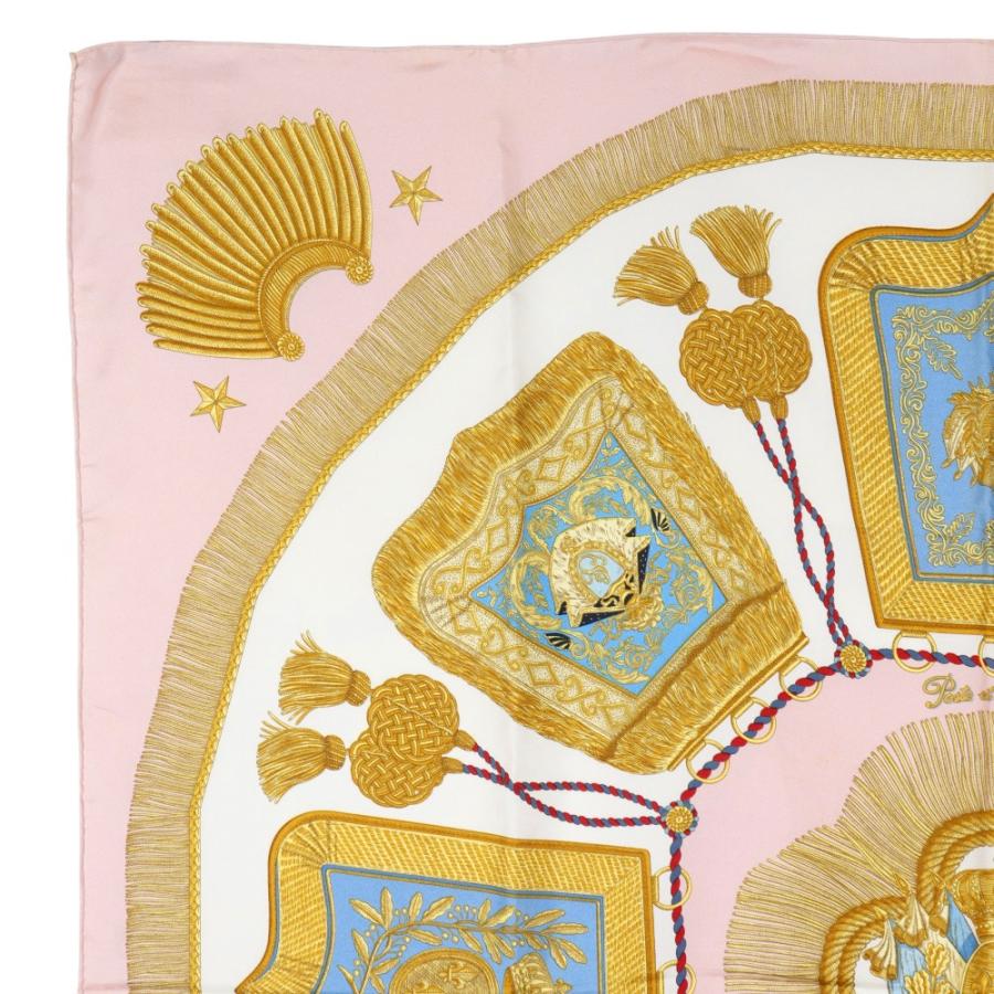 HERMES（エルメス） カレ90 Poste et Cavlerie サーベルの飾り袋 