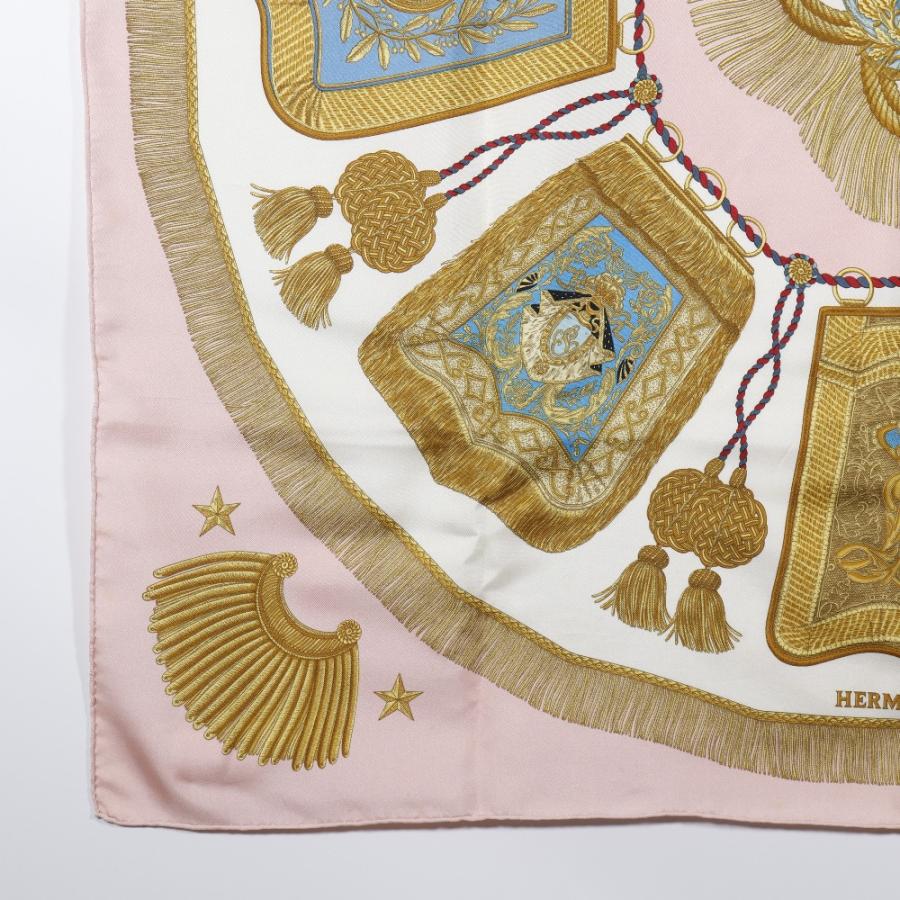 HERMES（エルメス） カレ90 Poste et Cavlerie サーベルの飾り袋