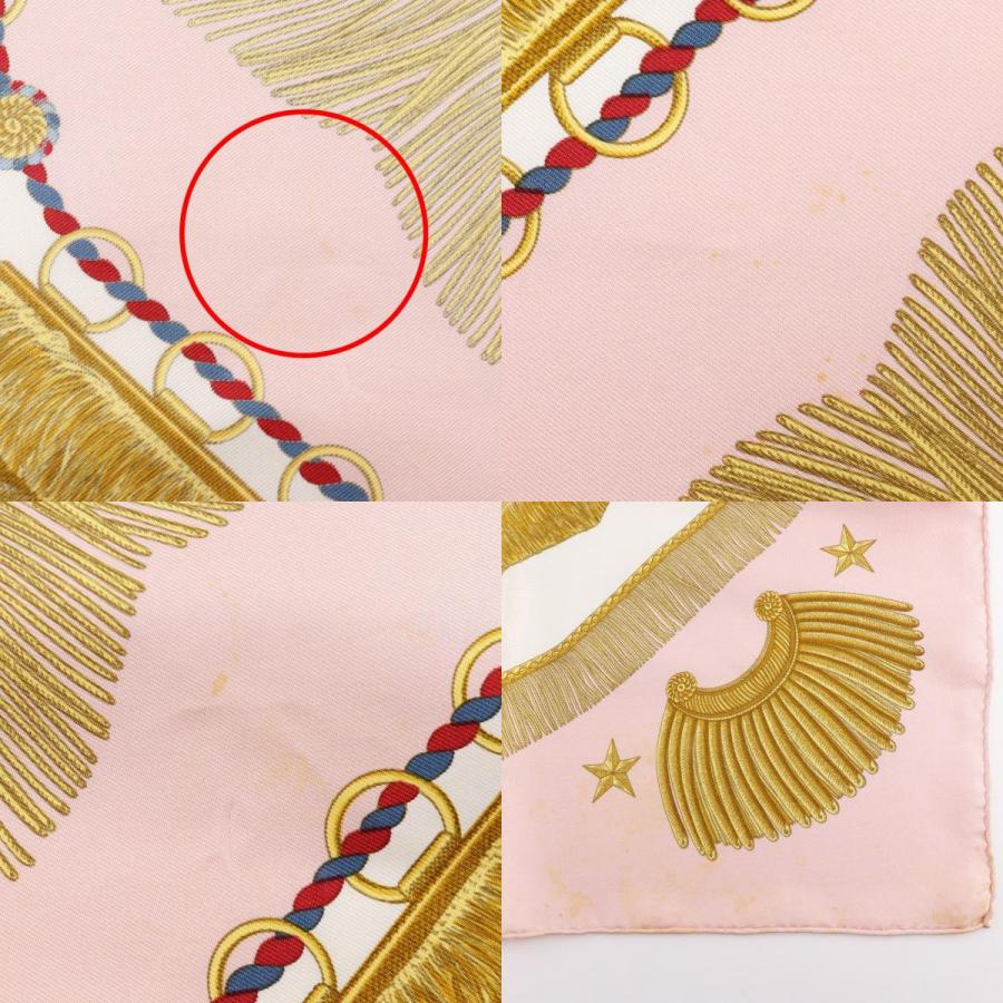 HERMES（エルメス） カレ90 Poste et Cavlerie サーベルの飾り袋