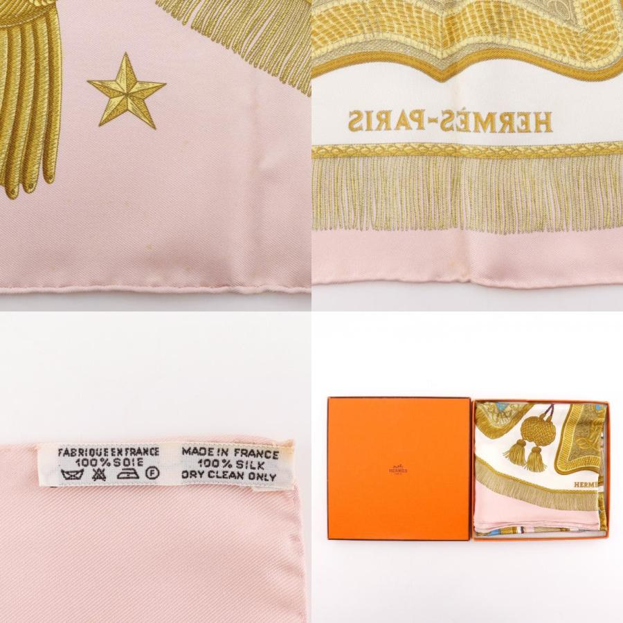 HERMES（エルメス） カレ90 Poste et Cavlerie サーベルの飾り袋