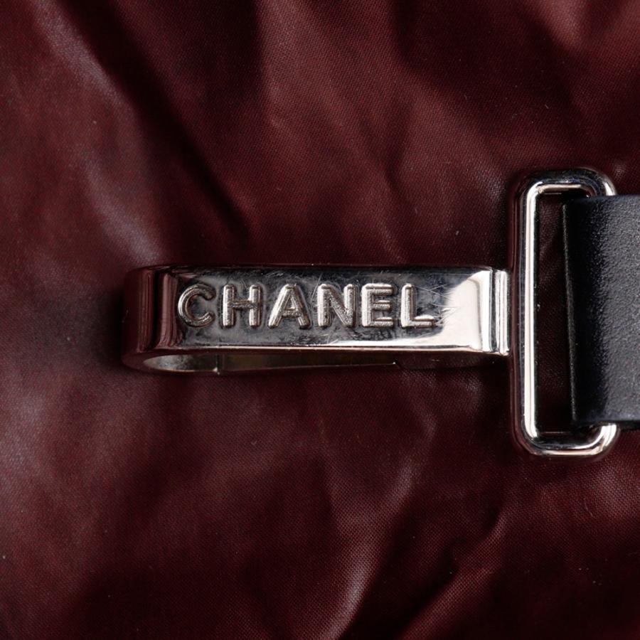 CHANEL シャネル コココクーン スモールトート リバーシブル A48610 ハンドバッグ ナイロン 黒 レディース【S142425983】中古の画像