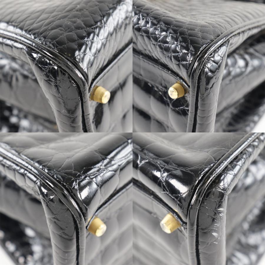 Crocodile jollbors NUOVO BIDENTE ハンドバッグ クロコダイル Crocodile jollbors NUOVO BIDENTE ハンドバッグ クロコダイル